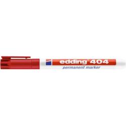 PAKIET Marker permanentny e-404 EDDING, 0,75 mm, czerwony