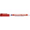 PAKIET Marker permanentny e-404 EDDING, 0,75 mm, czerwony