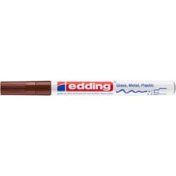 PAKIET Marker olejowy połyskujący e-751 EDDING, 1-2 mm, brązowy