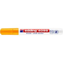 PAKIET Marker kredowy e-4095 EDDING, 2-3 mm, pomarańczowy neonowy