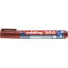 PAKIET Marker do tablic e-360 EDDING, 1,5-3 mm, brązowy