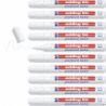 Marker Edding 90 do tablic szklanych biały 2-3mm