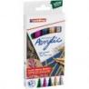 Marker akrylowy e-5100 EDDING, 2-3 mm, 5 szt., mix kolorów