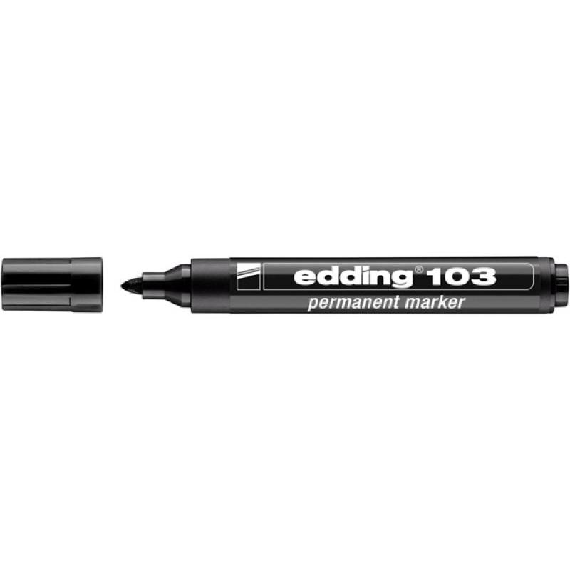 PAKIET Marker permanentny e-103 EDDING, czarny