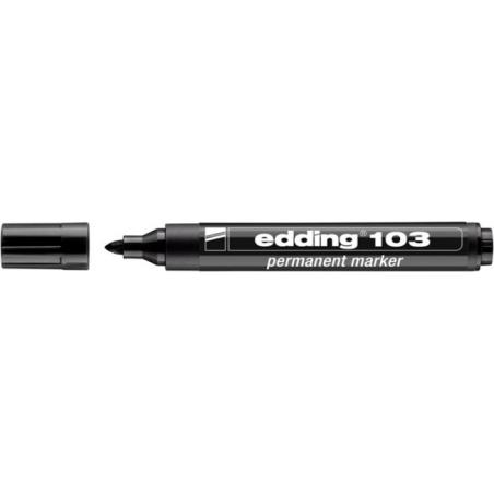 PAKIET Marker permanentny e-103 EDDING, czarny