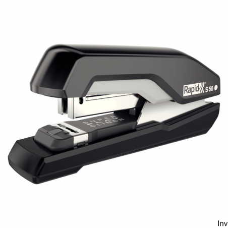 Zszywacz Rapid Supreme S50 czarny do 50 kartek z technologią Super Flat Clinch