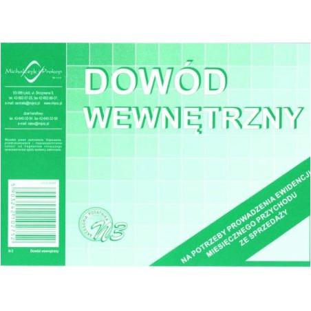 N-3 Dowód wewnętrzny Michalczyk i Prokop