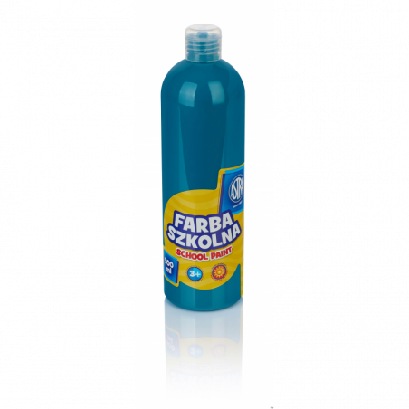 Farba szkolna Astra 500 ml turkusowa