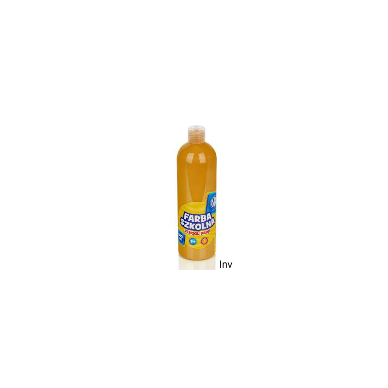 Farba szkolna Astra 500 ml brązowa jasna
