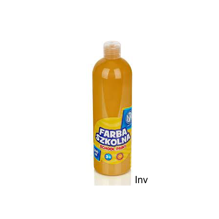 Farba szkolna Astra 500 ml brązowa jasna