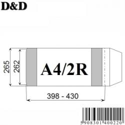 Okładka książkowa A4/2R regulowana wys.wew.262mm (25) D&D
