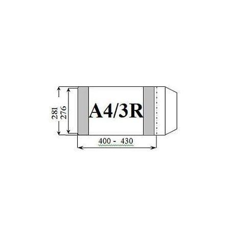 Okładka książkowa A4/3R regulowana wys.wew.276mm (25) D&D