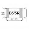 Okładka książkowa B5/5R regulowana wys.wew.245mm (25) D&D
