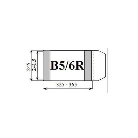 Okładka książkowa B5/6R regulowana wysokość wewnętrzna 243 mm (25 sztuk) D&D