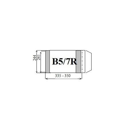 Okładka książkowa B5/7R regulowana wys.wew.241mm (25) D&D
