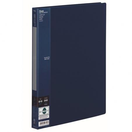 Album ofertowy Pentel SIDE, 60 kieszeni, niebieski, format A4/A3
