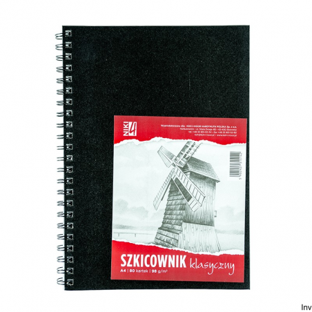 Szkicownik A4 98g 80 kartek spiralny Koh-i-Noor