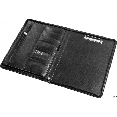 Teczka A4 na suwak czarna Panta Plast 0417-0020-01