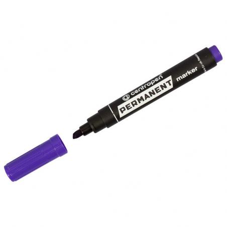 Marker permanentny fioletowy 8566 Centropen
