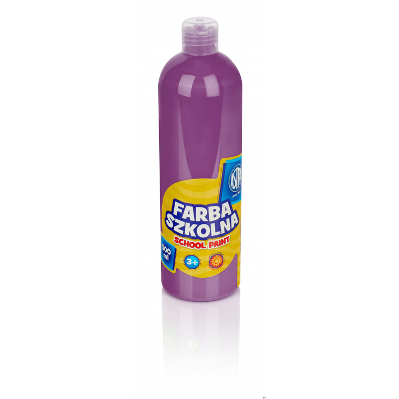 Farba szkolna Astra 500 ml śliwkowa