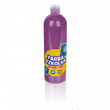 Farba szkolna Astra 500 ml śliwkowa