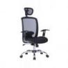 Fotel biurowy OFFICE PRODUCTS Samos, czarny