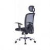 Fotel biurowy OFFICE PRODUCTS Samos, czarny