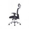 Fotel biurowy OFFICE PRODUCTS Samos, czarny