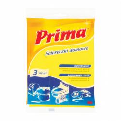 Ściereczki domowe PRIMA, 3szt., żółte - 1