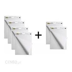 Samoprzylepne Arkusze Konferencyjne POST-IT Super Sticky, na flipchart, 63,5x77,5cm, 4x30 kart.. 2 bloki GRATIS - 1