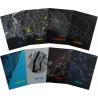 Brulion A5 TOP 2000 MONOCHROME MAPPING 96 kartek 70g mix linia z marginesem