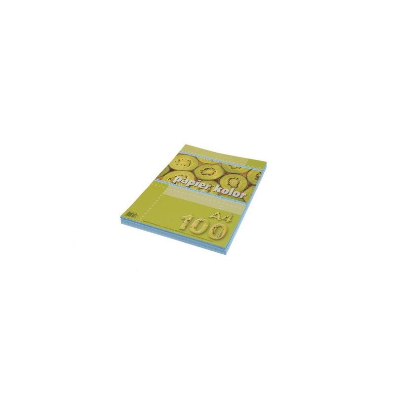 Papier xero Kreska niebieski A4 100g/m² 100 arkuszy