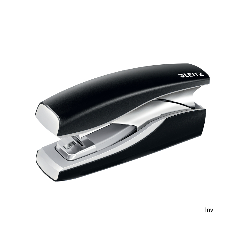 Leitz Zszywacz New NeXXt Softpress Flat Clinch czarny 56030095