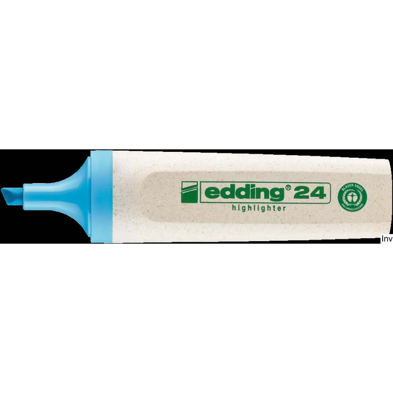 Zakreślacz ekologiczny EDDING niebieski 24/010/n ed - 1