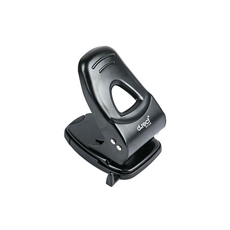 Dziurkacz D.RECT 0419, 6,5 mm, do biura i szkoły, ergonomiczny, solidny, kompaktowy