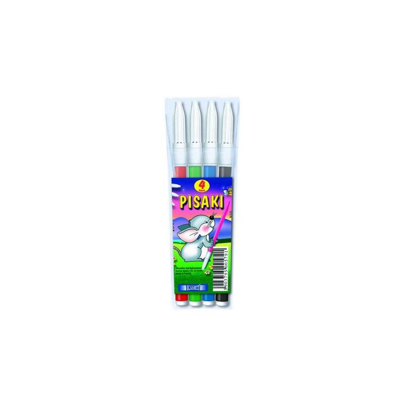 Flamaster dwustronny Titanium Kamet 4 kolory K-1001 305