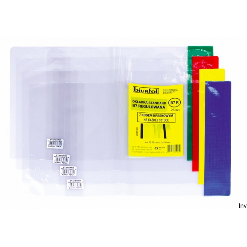Okładka regulowana E6 - 245 (25 sztuk) Biurfol