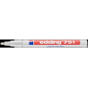 Edding 751 Marker lakierowy biały 1-2 mm okrągła końcówka do trwałych oznaczeń