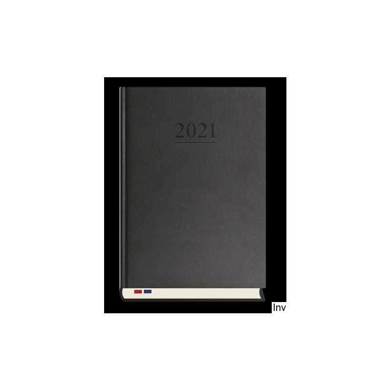Kalendarz Stacjonarny A4 dzienny czarny 2023 Michalczyk i Prokop, 464 strony, papier offset 70g/m2