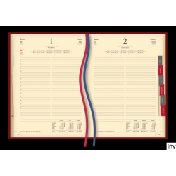 Kalendarz Stacjonarny A4 dzienny czarny 2023 Michalczyk i Prokop, 464 strony, papier offset 70g/m2