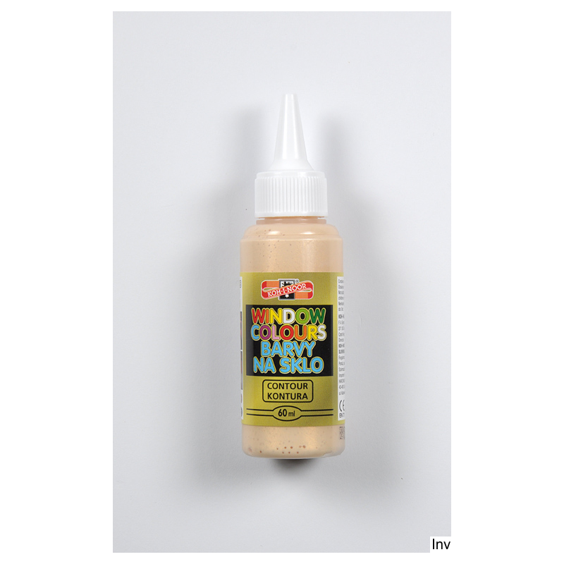 Farba witrażowa kontur złota 60ml Koh i Noor