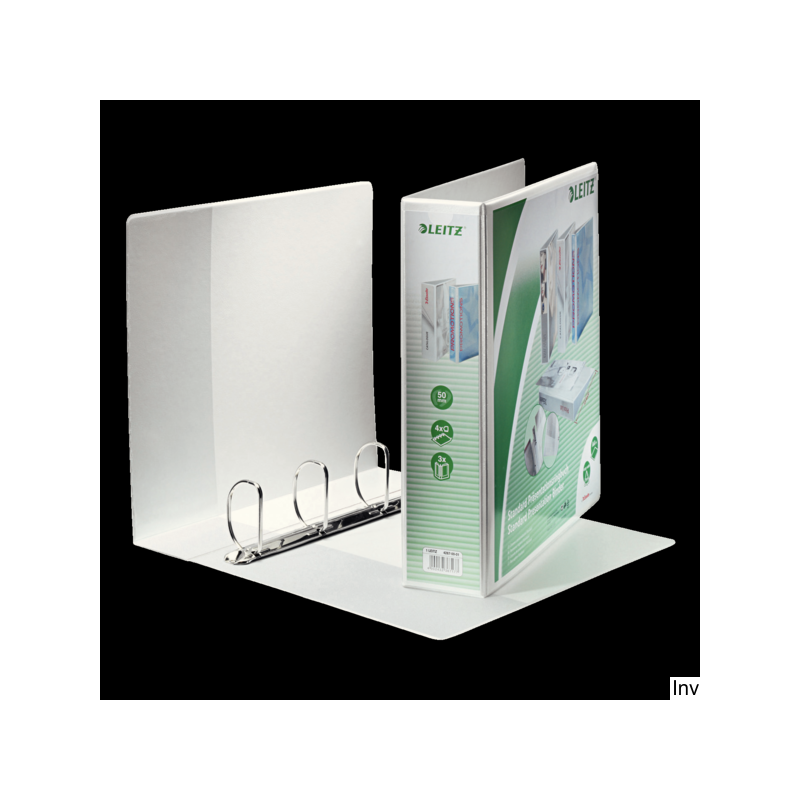 Leitz Segregator A4+ Panorama Maxi 77 mm biały ofertowy z kieszeniami 42870001