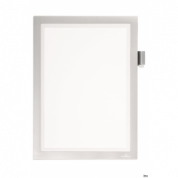 Durable Duraframe NOTE A4 samoprzylepna ramka srebrna do pisania z uchwytem na długopis