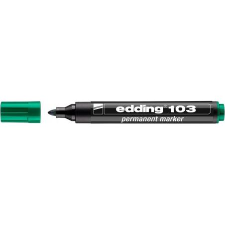 PAKIET Marker permanentny e-103 EDDING, zielony