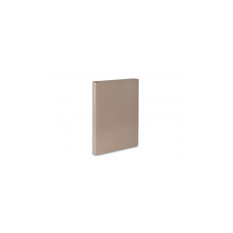 Teczka skrzydłowa z rzepem A4 kakaowa VauPe 311/14, tektura 2 mm, grzbiet 40 mm