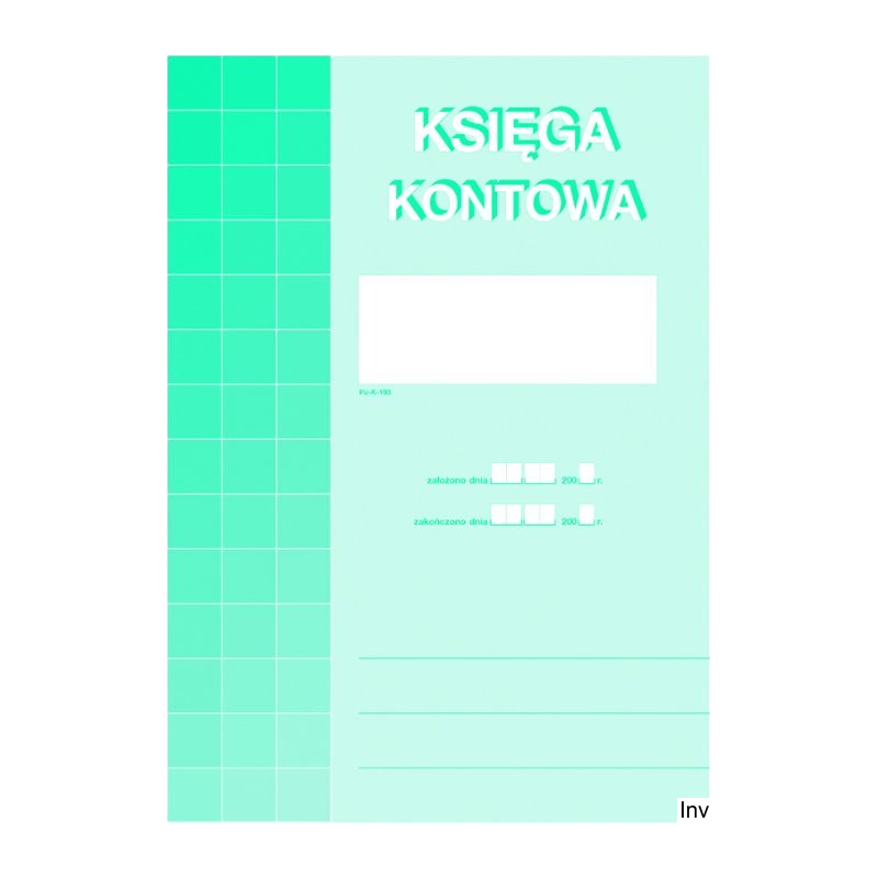 Księga kontowa A4 Michalczyk i Prokop dla firm