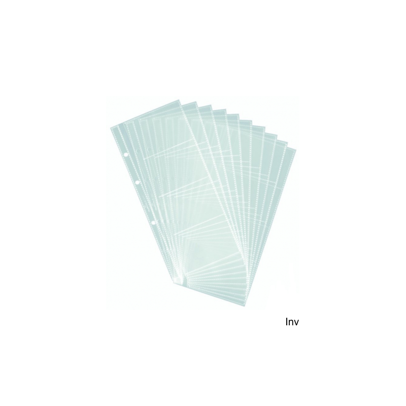 Kieszonki na wizytówki Durable 238719, przezroczyste, 10 sztuk, dla 80 wizytówek 57 x 90 mm