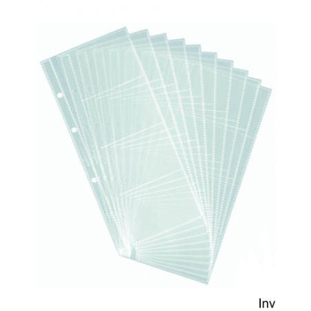 Kieszonki na wizytówki Durable 238719, przezroczyste, 10 sztuk, dla 80 wizytówek 57 x 90 mm