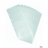 Kieszonki na wizytówki Durable 238719, przezroczyste, 10 sztuk, dla 80 wizytówek 57 x 90 mm