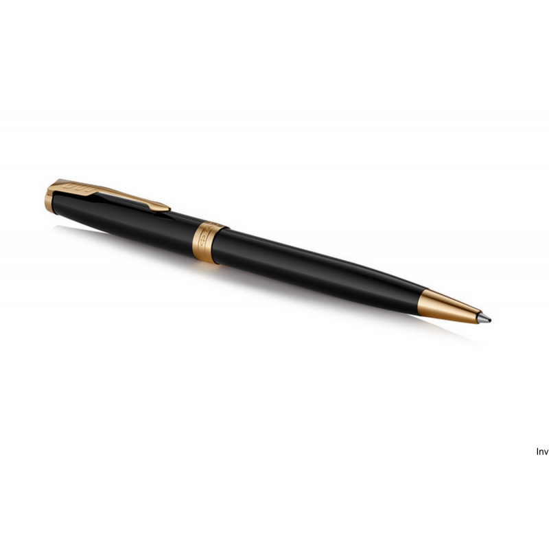 Długopis Parker Sonnet Black GT 1931497 w opakowaniu prezentowym